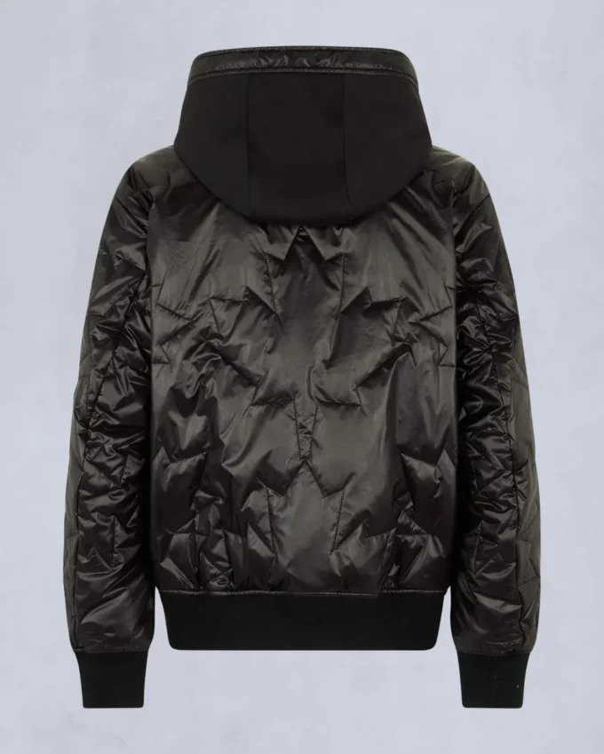 Bomber trapuntato Leaf