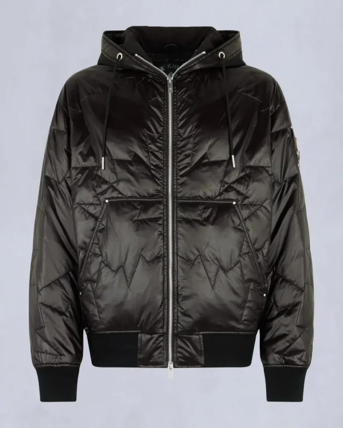 Bomber trapuntato Leaf