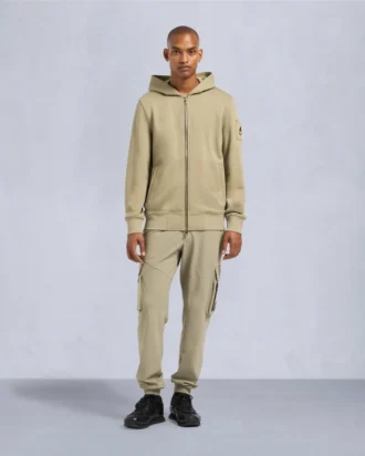 Felpa con cappuccio e zip Snyder della serie Gold