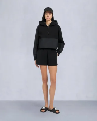 Felpa con cappuccio Mixmedia