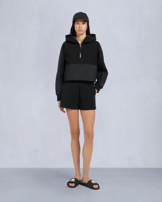 Felpa con cappuccio Mixmedia