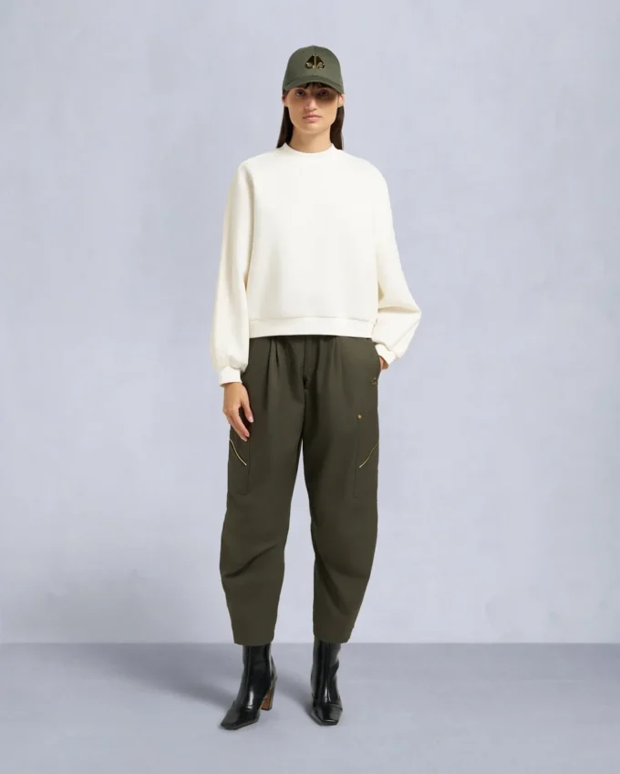 Felpa girocollo Mix Media