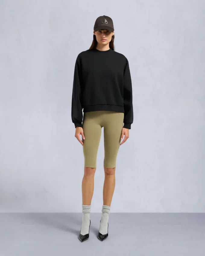 Felpa girocollo Mix Media