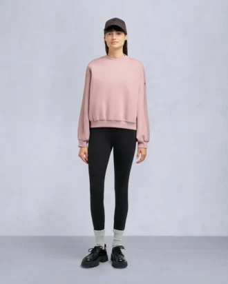 Felpa girocollo Mix Media