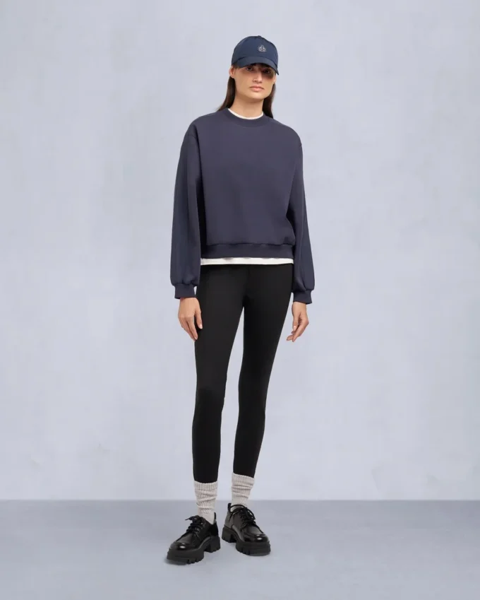 Felpa girocollo Mix Media