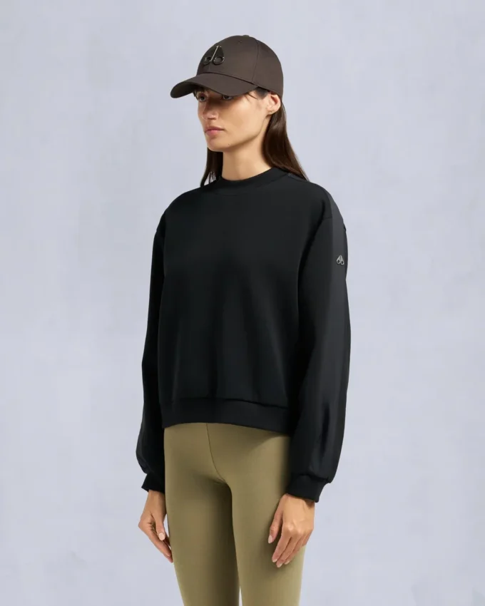 Felpa girocollo Mix Media