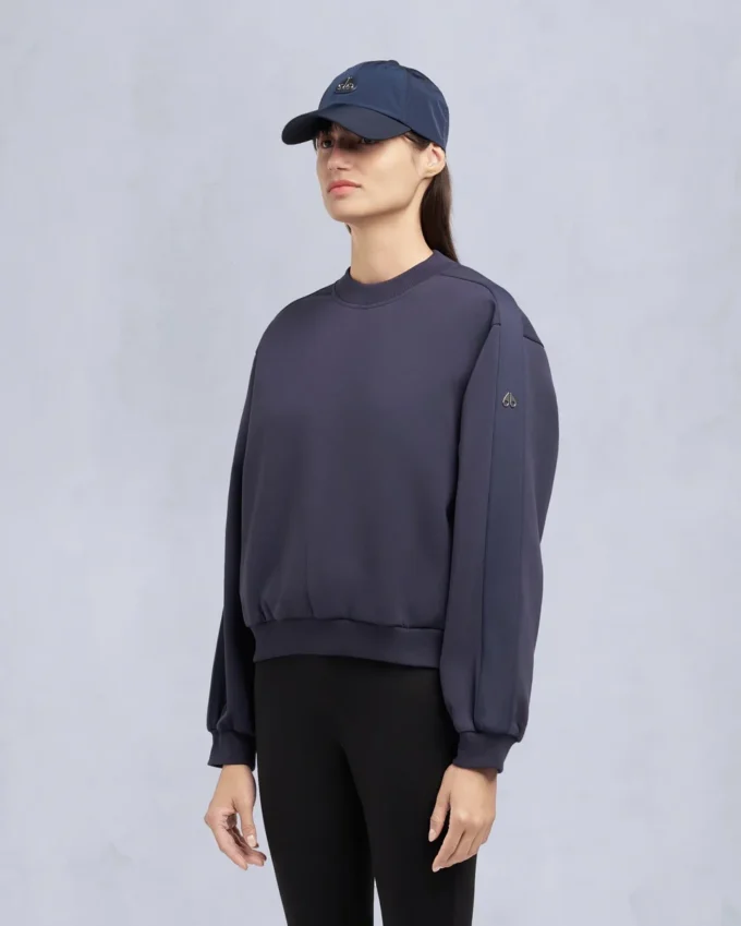 Felpa girocollo Mix Media