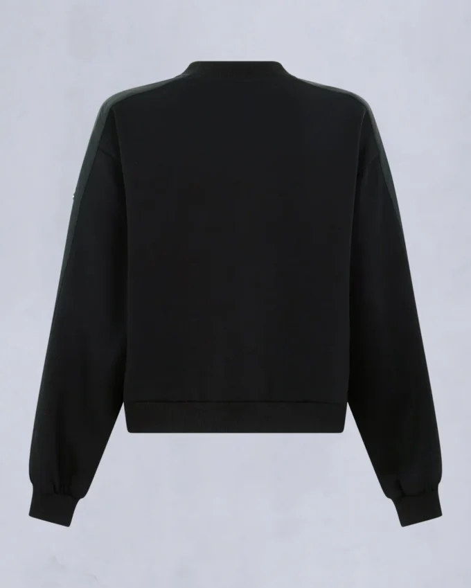 Felpa girocollo Mix Media