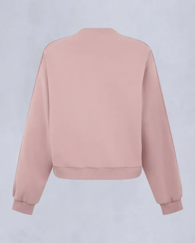 Felpa girocollo Mix Media