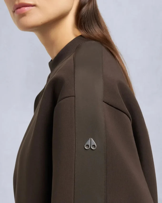 Felpa girocollo Mix Media