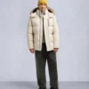 Giacca 3Q con bordi in shearling Cloud