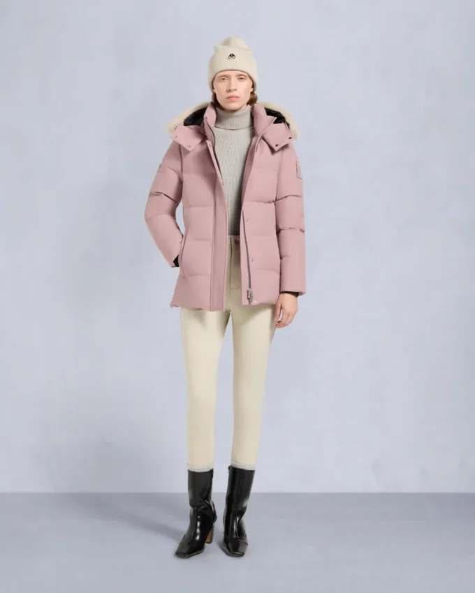 Giacca 3Q con bordi in shearling Cloud
