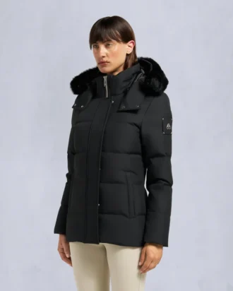 Giacca 3Q con bordi in shearling Cloud