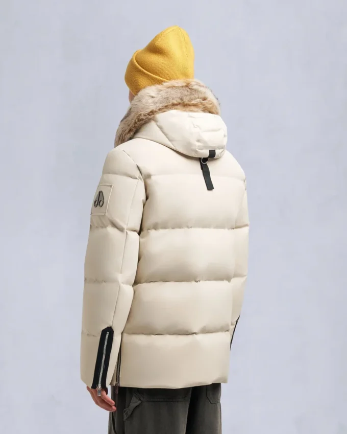Giacca 3Q con bordi in shearling Cloud