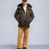 Giacca 3Q con bordi in shearling Cloud