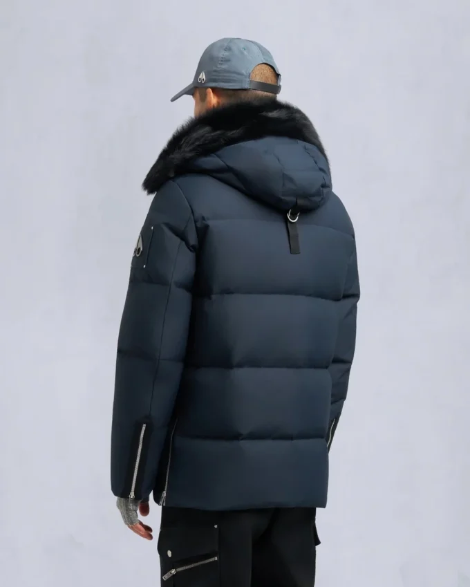 Giacca 3Q con bordi in shearling Cloud