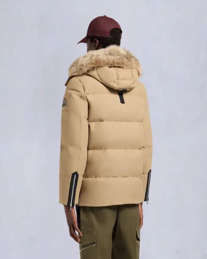 Giacca 3Q con bordi in shearling Cloud