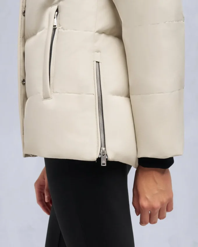 Giacca 3Q con bordi in shearling Cloud