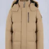 Giacca 3Q con bordi in shearling Cloud
