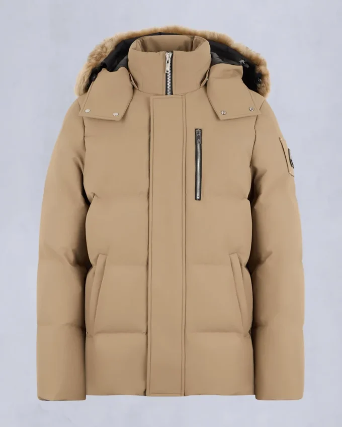Giacca 3Q con bordi in shearling Cloud