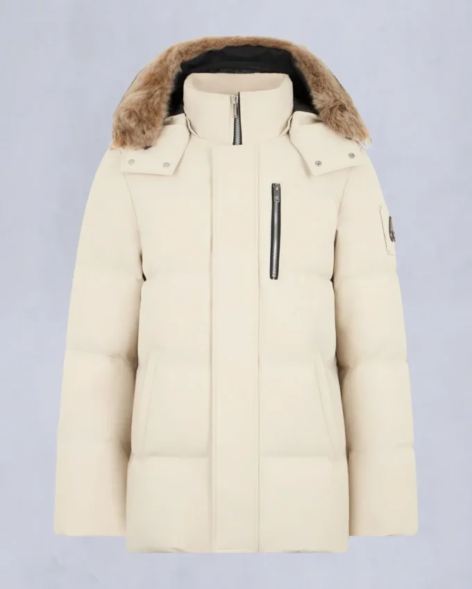 Giacca 3Q con bordi in shearling Cloud