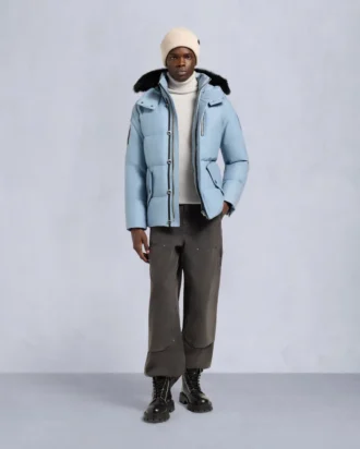 Giacca 3Q con bordo in shearling originale