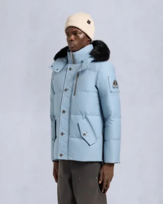 Giacca 3Q con bordo in shearling originale