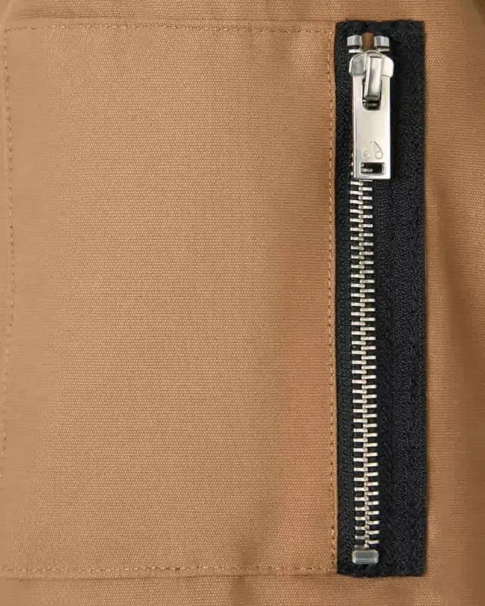 Giacca 3Q con bordo in shearling originale