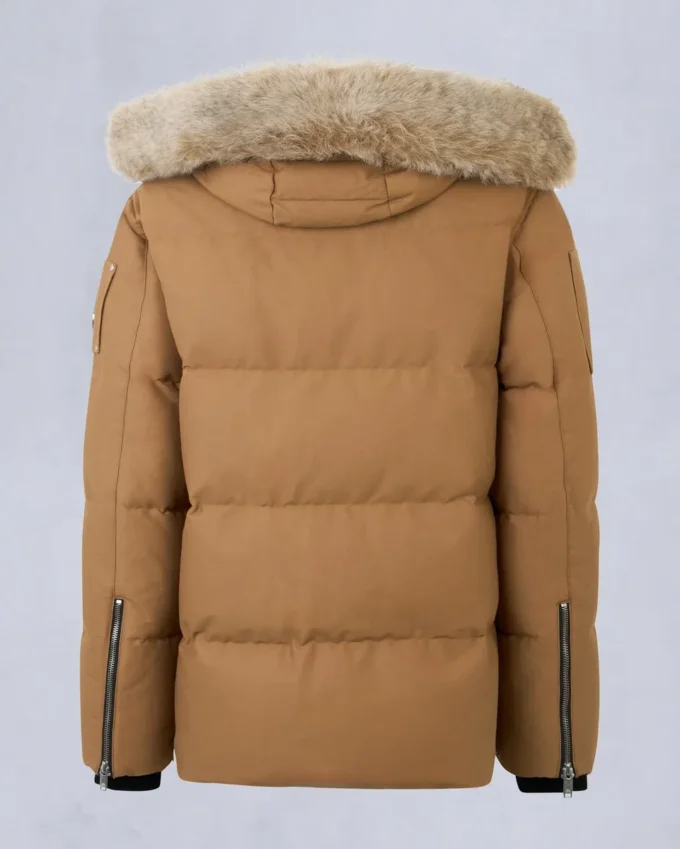 Giacca 3Q con bordo in shearling originale
