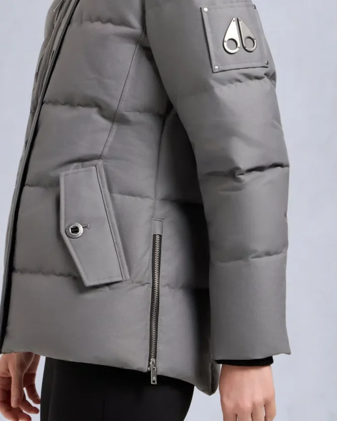 Giacca 3Q con bordo in shearling originale