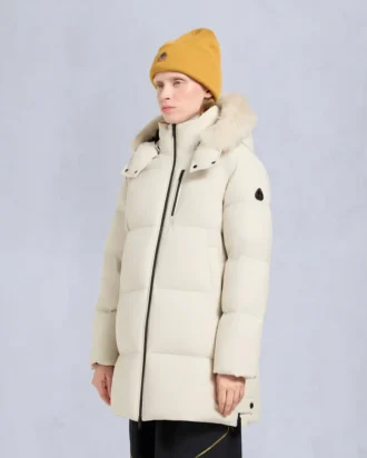 Giacca 3Q con rifiniture in shearling Nyluxe Chelia