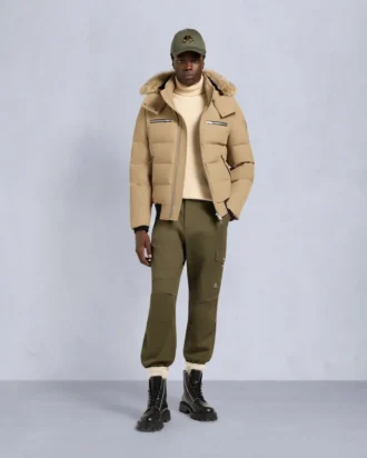 Giacca bomber con bordi in shearling Cloud