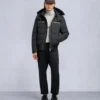Giacca bomber con bordi in shearling Cloud