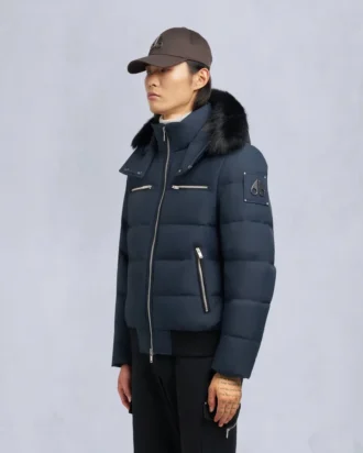 Giacca bomber con bordi in shearling Cloud