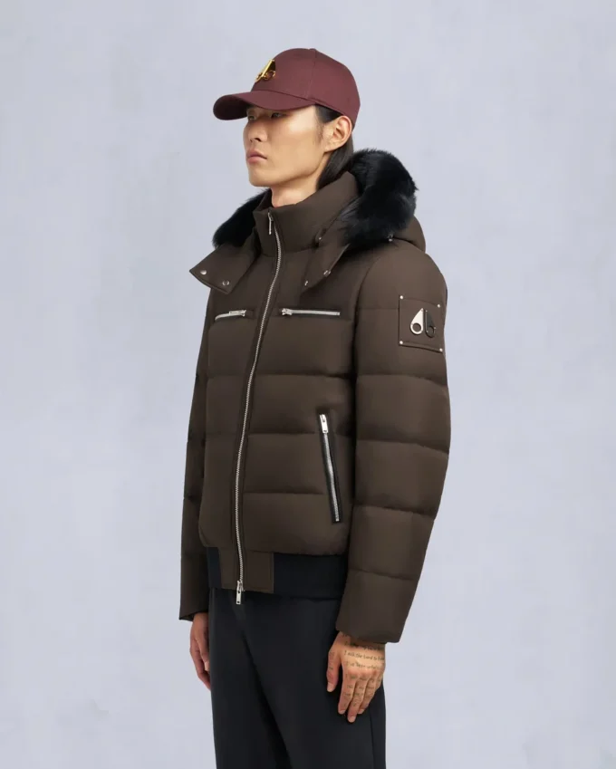 Giacca bomber con bordi in shearling Cloud