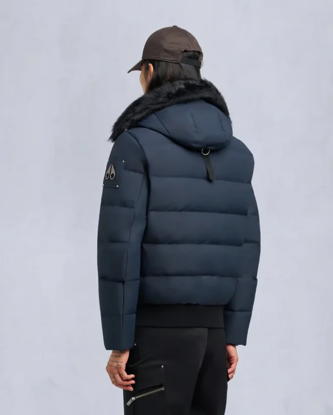 Giacca bomber con bordi in shearling Cloud