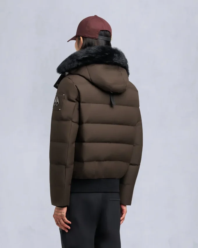 Giacca bomber con bordi in shearling Cloud