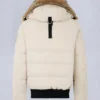 Giacca bomber con bordi in shearling Cloud