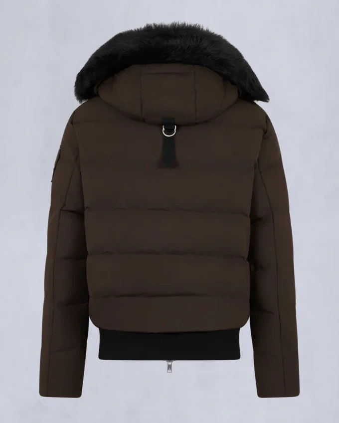 Giacca bomber con bordi in shearling Cloud