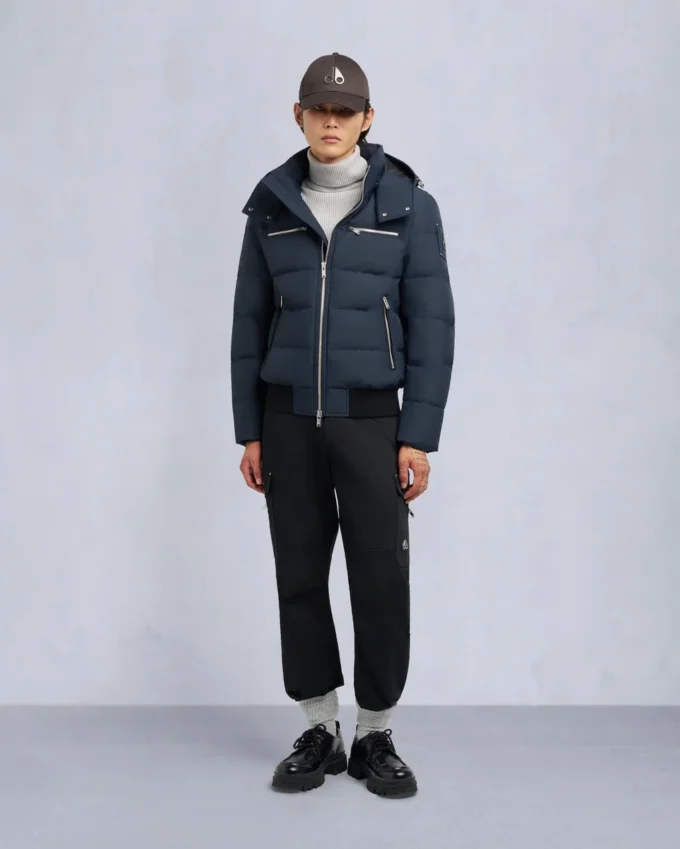 Giacca bomber con bordi in shearling Cloud