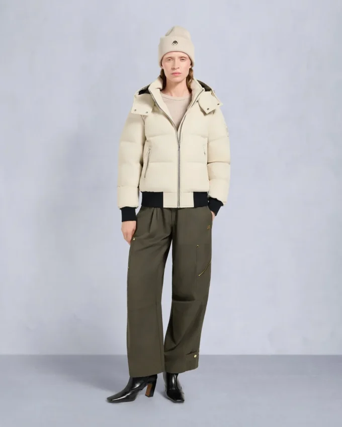 Giacca bomber con bordi in shearling Cloud