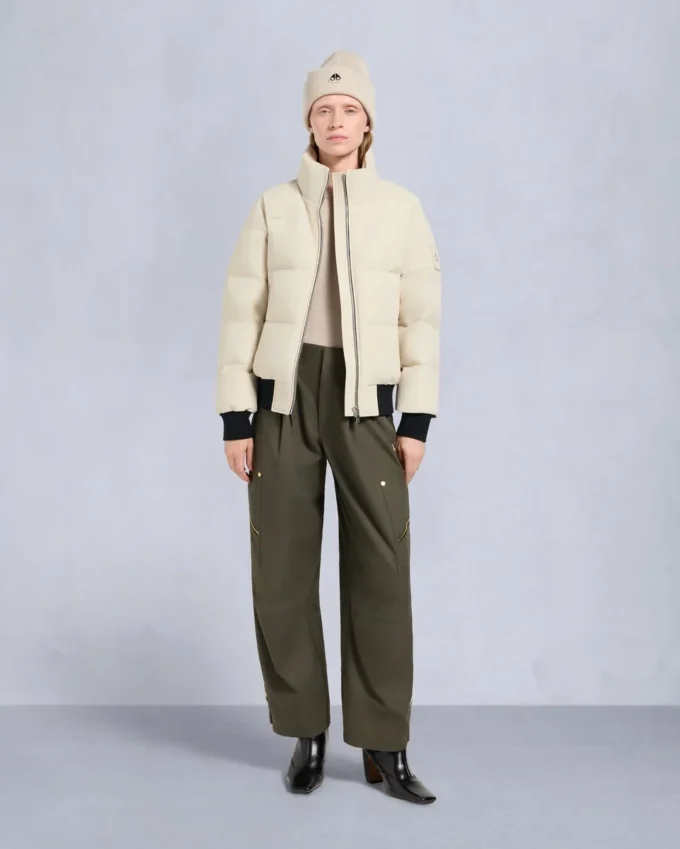 Giacca bomber con bordi in shearling Cloud