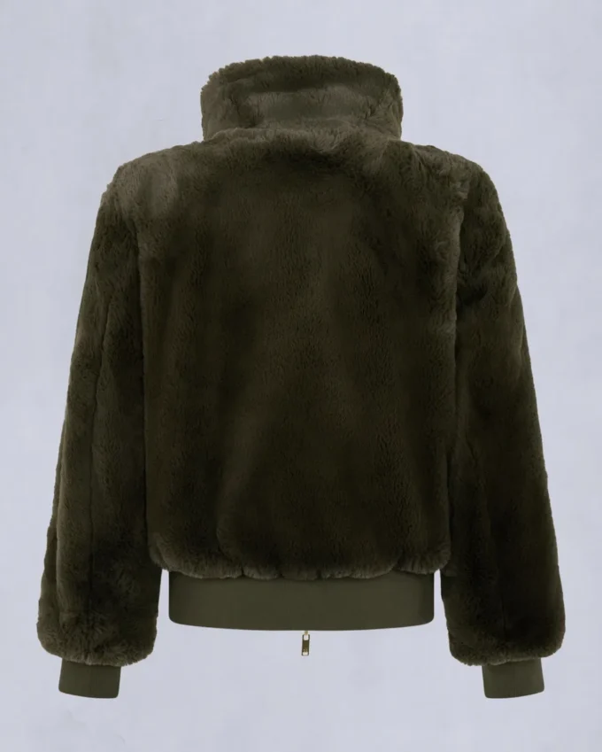 Giacca bomber Debbie originale in raso della serie Gold