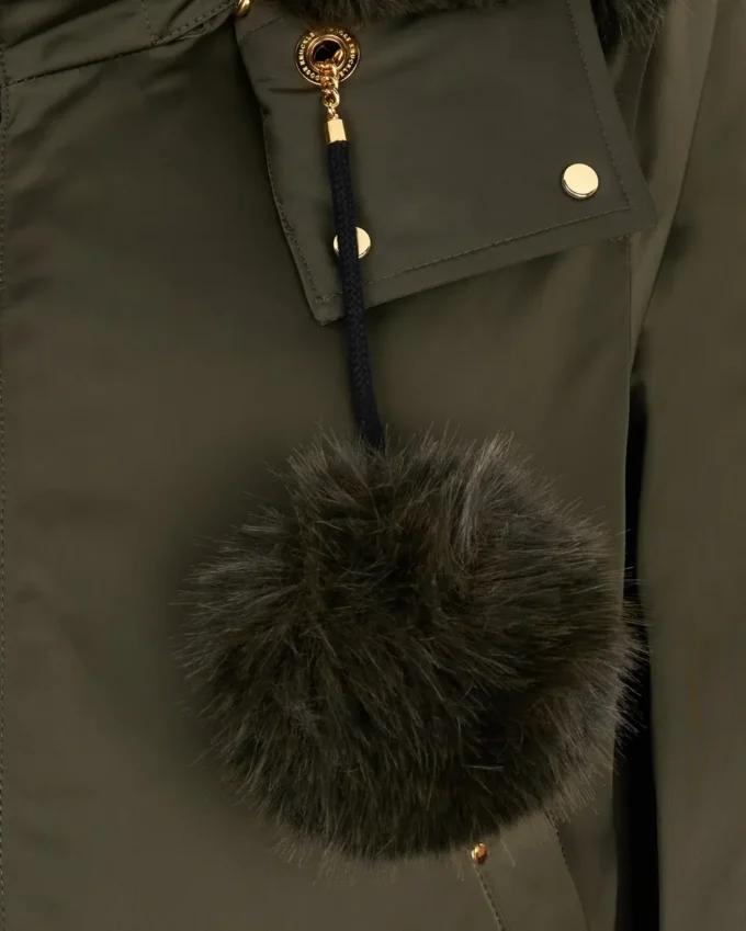 Giacca bomber Debbie originale in raso della serie Gold