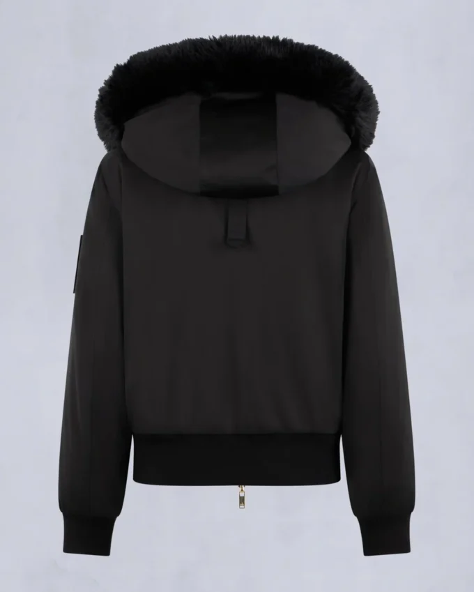 Giacca bomber Debbie originale in raso della serie Gold