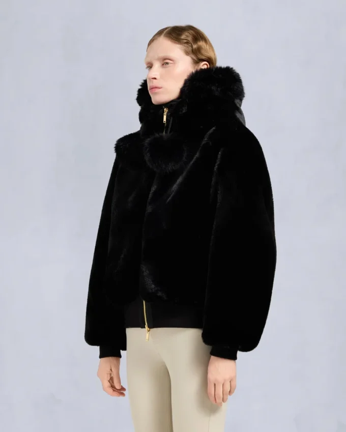 Giacca bomber Debbie originale in raso della serie Gold