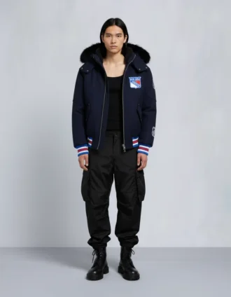 Giacca bomber NHL X Moose Knuckles Rangers