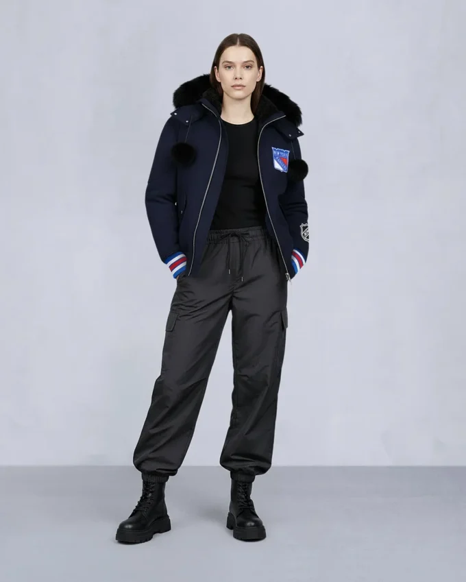 Giacca bomber NHL X Moose Knuckles Rangers