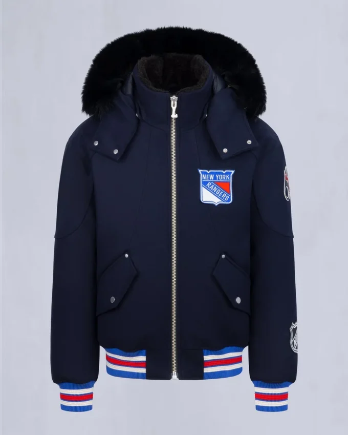 Giacca bomber NHL X Moose Knuckles Rangers