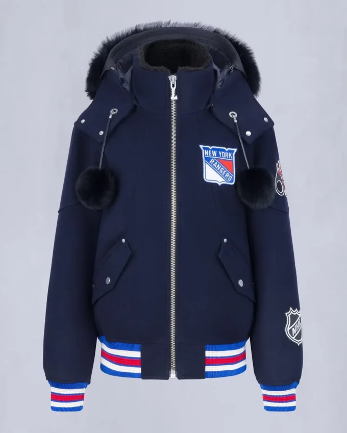 Giacca bomber NHL X Moose Knuckles Rangers